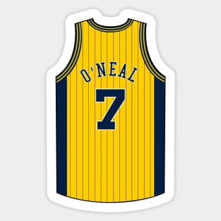 Jermaine O'Neal Indiana Jersey Qiangy Sticker